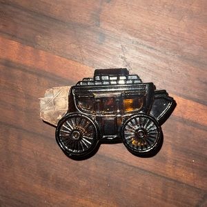 Vintage Avon Stagecoach "Oland" Cologne Bottle Empty 5fl Oz